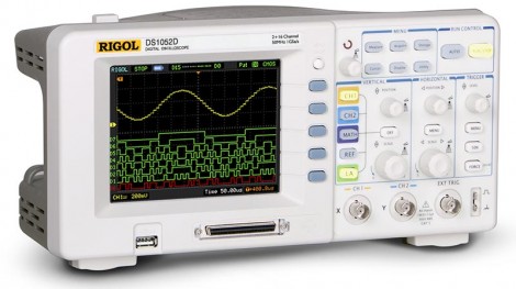 Rigol DS1052D - Осциллограф смешанных сигналов