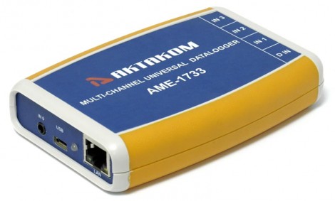 АМЕ-1733 - 3-канальная USB/LAN система мониторинга, Актаком