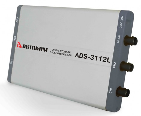 ADS-3112L - Двухканальный осциллограф - приставка, Актаком