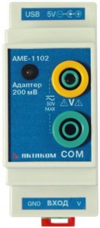 АМЕ-1102 - Модуль USB милливольтметра (до 200 мВ), Актаком