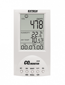 Extech CO220 - Настольный анализатор качества воздуха и индикатор углекислого газа