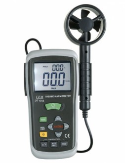 DT-618 - Измеритель скорости воздуха и температуры, CEM