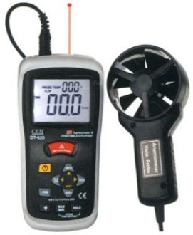 DT-620 - Измеритель скорости воздуха и температуры, CEM