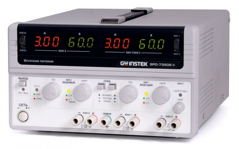 SPD-73606 -  Импульсный многоканальный источник питания постоянного тока, GW Instek