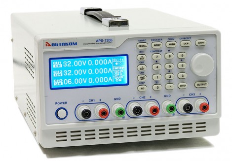 APS-7205L - Источник питания с дистанционным управлением, Актаком