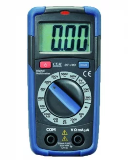 DT-103 - Цифровой тестер, мультиметр, CEM