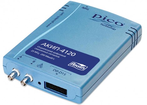 АКИП-4120 - Цифровой запоминающий USB-осциллограф смешанных сигналов