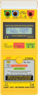 2726 NA - Многофункциональный анализатор электрических цепей, Sew