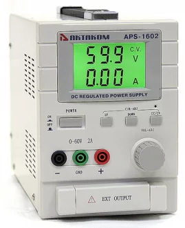 APS-1602L - Источник питания с дистанционным управлением, Актаком