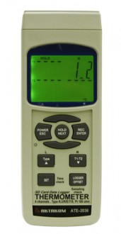 АТЕ-2036ВТ - Измеритель-регистратор температуры АТЕ-2036 с Bluetooth интерфейсом, Актаком