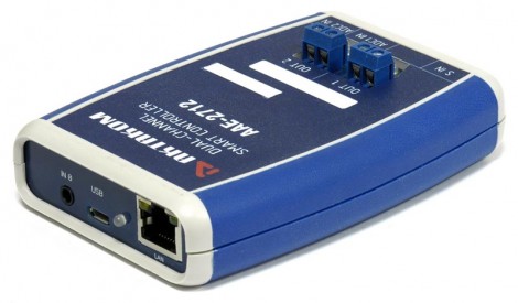 ААЕ-2712 - Универсальный контроллер LAN/USB с двумя исполнительными каналами (реле), Актаком