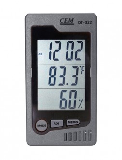 DT-322 - Измеритель температуры и влажности, CEM