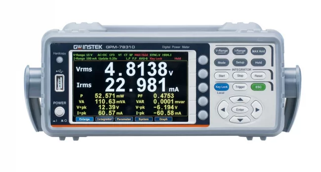 Измеритель электрической мощности GPM-78310: широкий диапазон, высокое разрешение, большие возможности