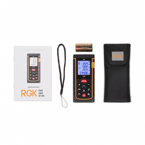 RGK D80 - Лазерный дальномер 80 м