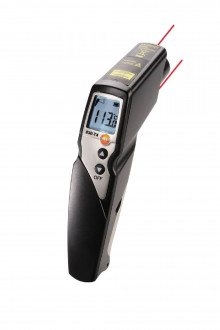 Testo 830-T4 - Инфракрасный термометр с 2-х точечным лазерным целеуказателем (оптика 30:1)