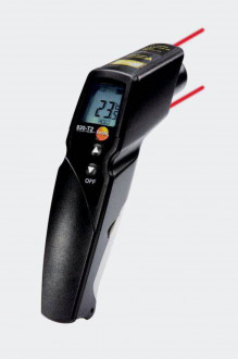 Testo 830-T2 - Инфракрасный термометр с 2-х точечным лазерным целеуказателем (оптика 12:1)