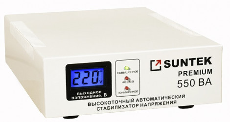 SUNTEK 550 Premium 220/110 - Электромеханический стабилизатор напряжения