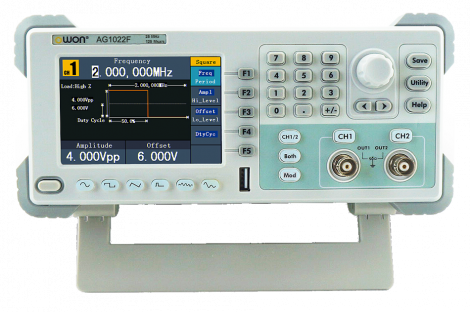 OWON AG1022F - Универсальный DDS-генератор сигналов